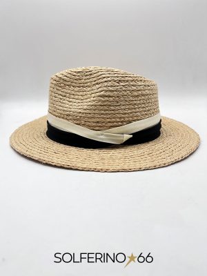 CAPPELLO PANAMA RAFFIA NATURALE - immagine 2
