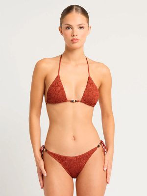 BOND-EYE BEADED INGRID TRIANGLE BRONZE