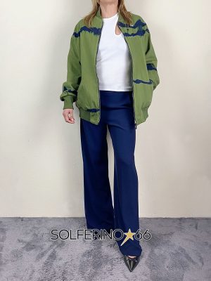 DON'T@ME BOMBER TYE-DYE ARMY - immagine 4