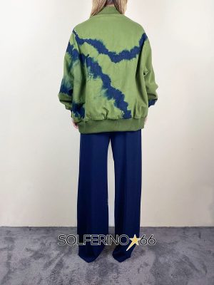 DON'T@ME BOMBER TYE-DYE ARMY - immagine 3