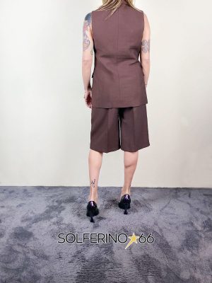 HAVEONE GILET 6 BOTTONI FONDENTE - immagine 3
