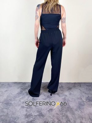 KONTATTO PANTALONE MORBIDO NERO - immagine 2