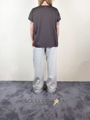 SOUVENIR PRIVèE T-SHIRT SCOLLO V MORO - immagine 2