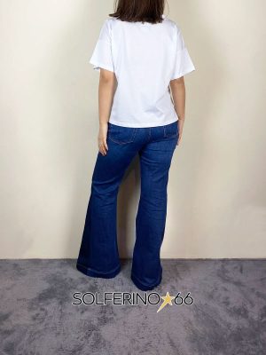 SOUVENIR PRIVèE T-SHIRT GIROCOLLO BIANCO - immagine 2