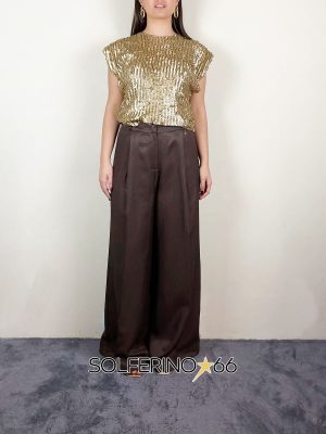 SOUVENIR PRIVèE CASACCA PAILLETTES ORO