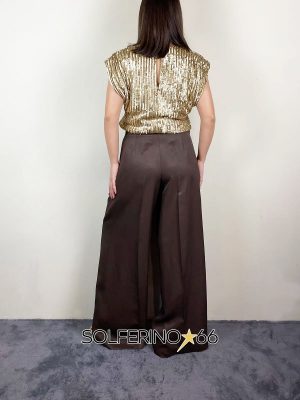 SOUVENIR PRIVèE CASACCA PAILLETTES ORO - immagine 2