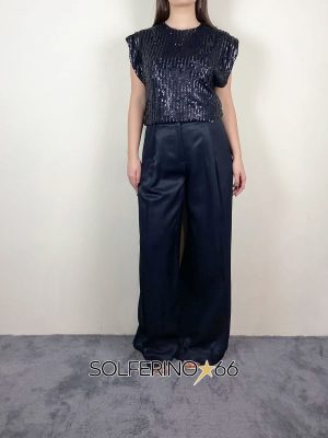 SOUVENIR PRIVèE CASACCA PAILLETTES NERO