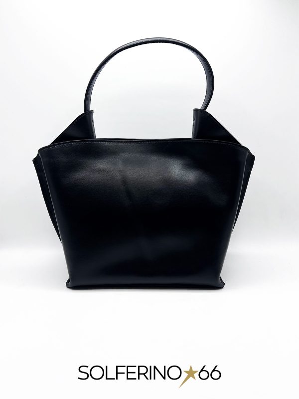 BORSA VENEZIA LISCIA NERA
