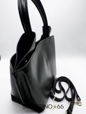 BORSA VENEZIA LISCIA NERA - immagine 3