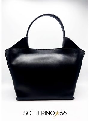 BORSA VENEZIA BIG LISCIA NERA