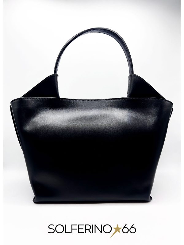 BORSA VENEZIA BIG LISCIA NERA