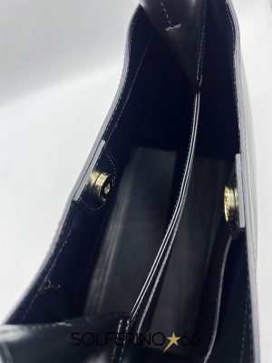 BORSA VENEZIA BIG LISCIA NERA - immagine 3