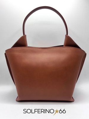 BORSA VENEZIA BIG LISCIA COGNAC