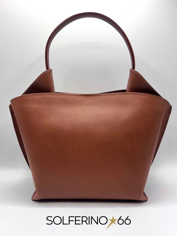 BORSA VENEZIA BIG LISCIA COGNAC