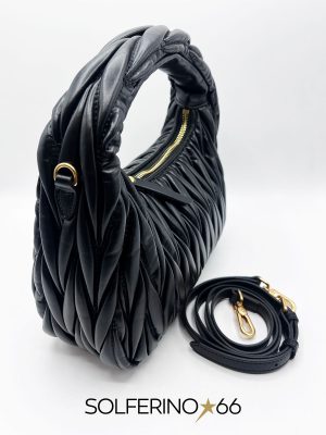 BORSA INTRECCIO NERA - immagine 2