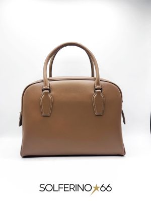 LONDON BAG LISCIA NOCCIOLA