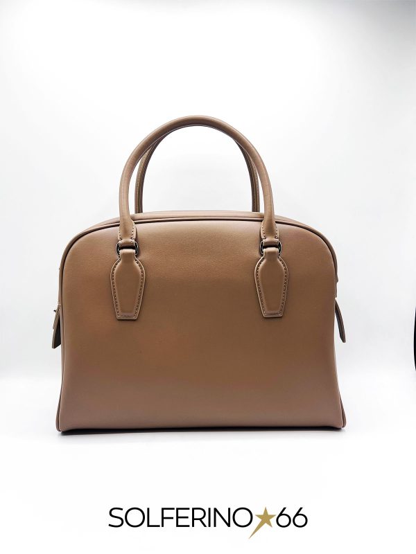 LONDON BAG LISCIA NOCCIOLA