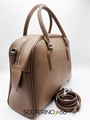 LONDON BAG LISCIA NOCCIOLA - immagine 2