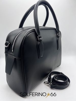 LONDON BAG LISCIA NERA - immagine 2