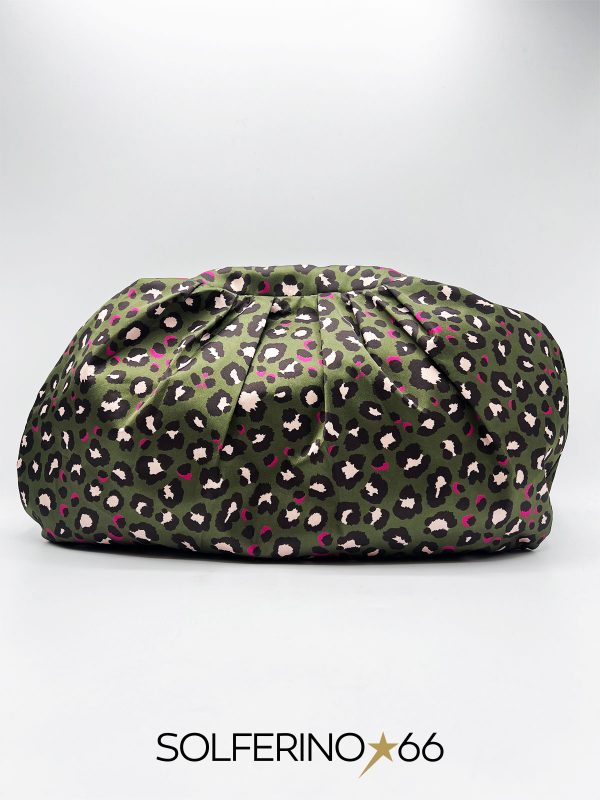POCHETTE MACULATA VERDE MILITARE