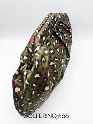 POCHETTE MACULATA VERDE MILITARE - immagine 2