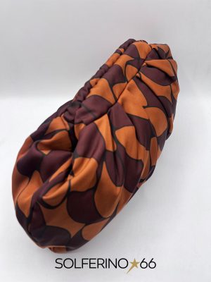 POCHETTE FANTASIA MARRONE - immagine 2