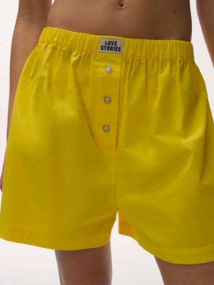 LOVE Stories JAMES SHORTS YELLOW