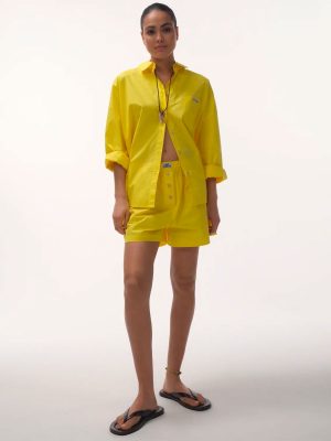 LOVE Stories HAILEY CAMICIA YELLOW - immagine 2