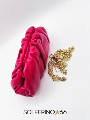 BORSA MINI POUCH ROSSO FRAGOLA - immagine 2