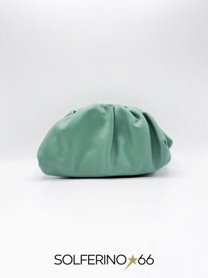 BORSA MINI POUCH VERDE MARE