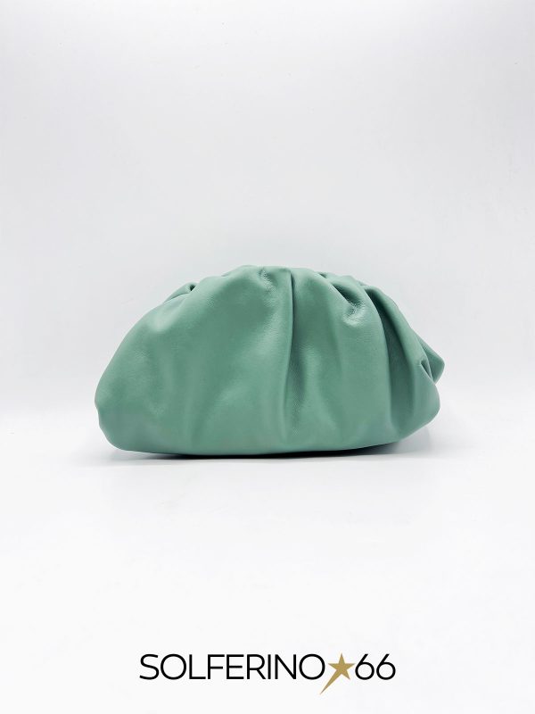 BORSA MINI POUCH VERDE MARE