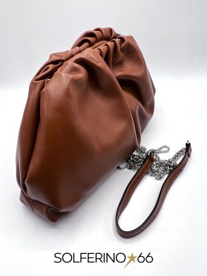 BORSA POUCH COGNAC - immagine 2