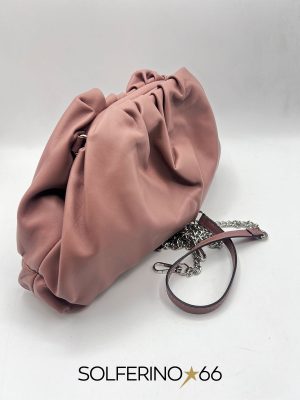 BORSA POUCH MALVA PASTELLO - immagine 2