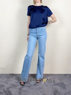 HAVEONE PANTALONE DENIM BLU - immagine 2
