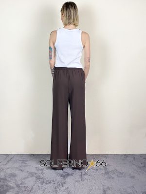 HAVEONE PANTALONE PALAZZO MORO - immagine 3