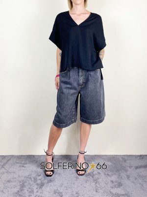 8PM MAJESTIC BLUSA NERO