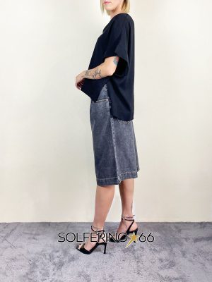 8PM MAJESTIC BLUSA NERO - immagine 2