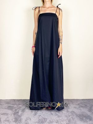 WEILI ZHENG ABITO BALLOON IN POPELINE BLACK - immagine 2