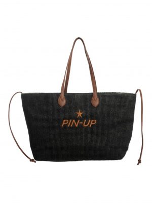 PIN-UP Stars BORSA TOTE ANACONDA DOUBLE FACE VERDE - immagine 2