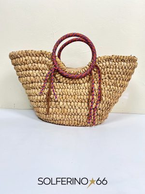 CESTA PAGLIA ECRÙ