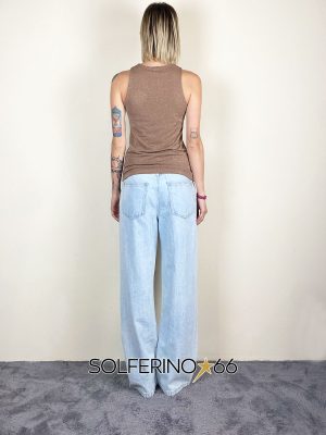 KONTATTO CANOTTA AMERICANA LUREX AVANA - immagine 2