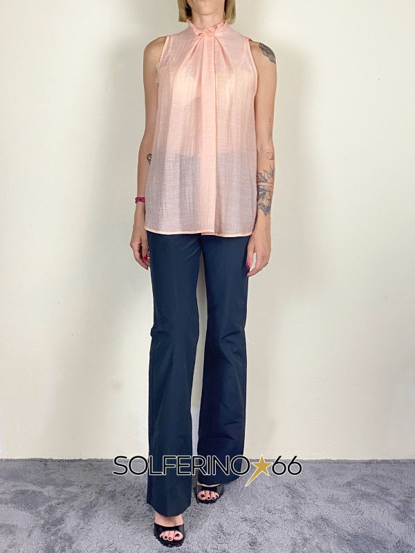 ATTIC AND BARN ODDA TOP BLUSH LIGHT