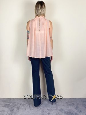 ATTIC AND BARN ODDA TOP BLUSH LIGHT - immagine 2
