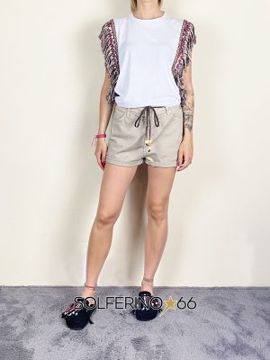 SOUVENIR PRIVéE SHORTS CORDINO CACHEMIRE
