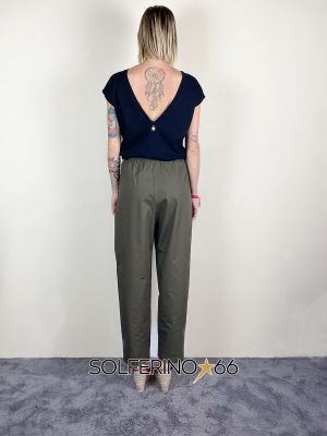 SOUVENIR PRIVèE PANTALONE PINCES MILITARE - immagine 2
