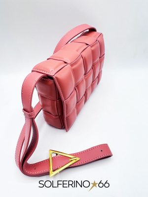 BORSA PATTA INTRECCIO SALMONE - immagine 3