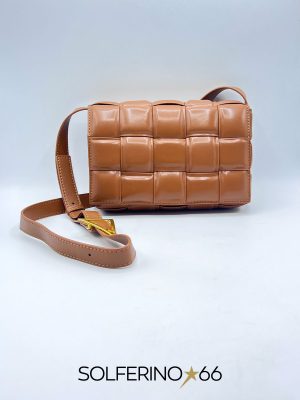 BORSA PATTA INTRECCIO NOCCIOLA