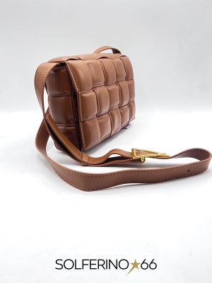BORSA PATTA INTRECCIO NOCCIOLA - immagine 2