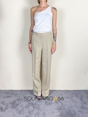 8PM COSMOS-A PANTALONE BEIGE - immagine 2