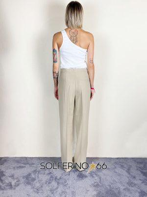 8PM COSMOS-A PANTALONE BEIGE - immagine 3